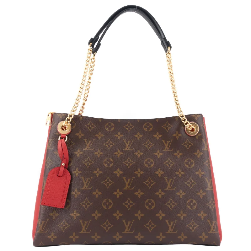 Louis Vuitton handbags with a beaded trim for a touch of glamourSurene MM Cherry Monogram Canvas Bag