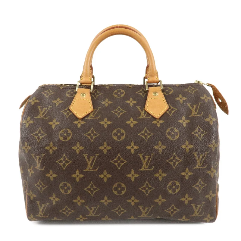 Ladies Louis Vuitton shoulder bags with a magnetic - closure flap for easeLouis Vuitton Monogram Speedy 30 Hand Bag Boston Bag M41526