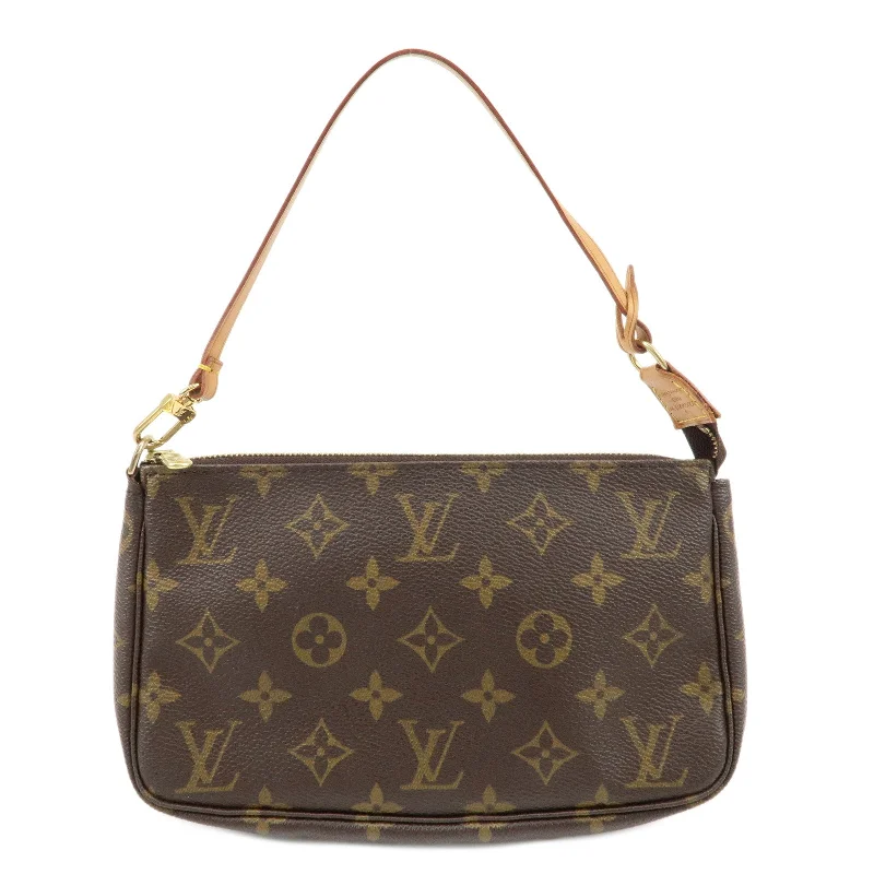 Louis Vuitton Alma bags featuring the signature top - handle designLouis Vuitton Monogram Pochette Accessoir Brown M51980