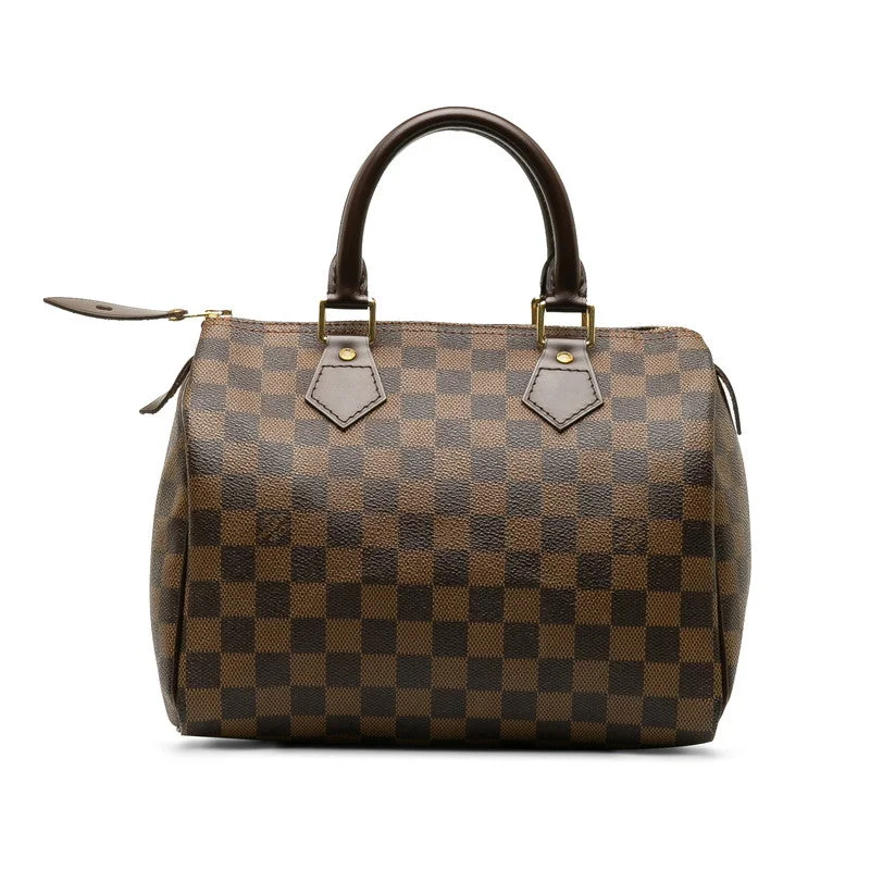 Louis Vuitton Alma bags featuring the signature top - handle designLouis Vuitton Louis Vuitton Damière N41365 PVC/Leather Handbags Evan Brown Ladies Market