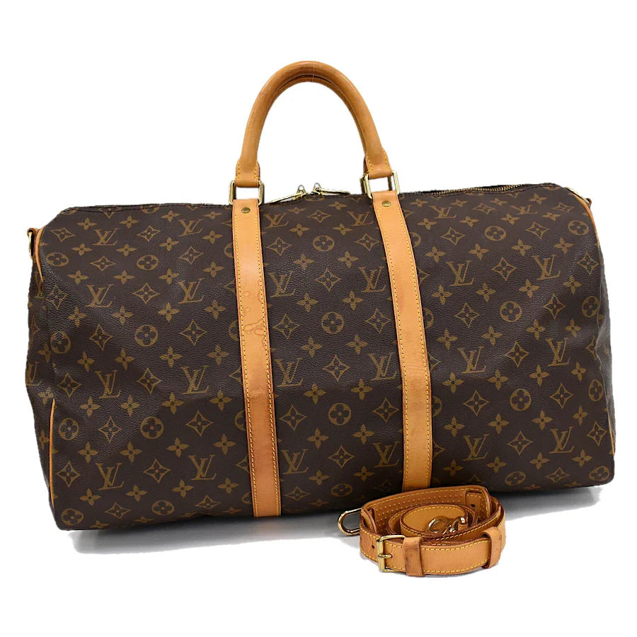 Louis Vuitton bags with a zippered interior pocket for better organizationLouis Vuitton Keepall Bandouliere 50 M41416