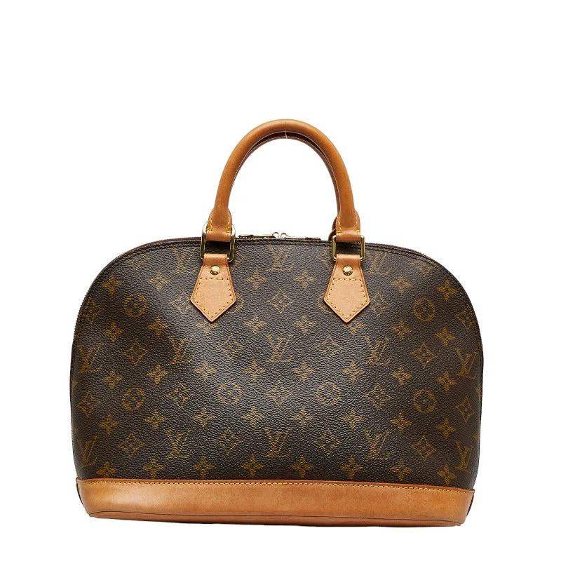 Louis Vuitton handbags with a metal - framed clasp for durabilityLouis Vuitton Monogram M51130 Brown PVC Leather  Louis Vuitton