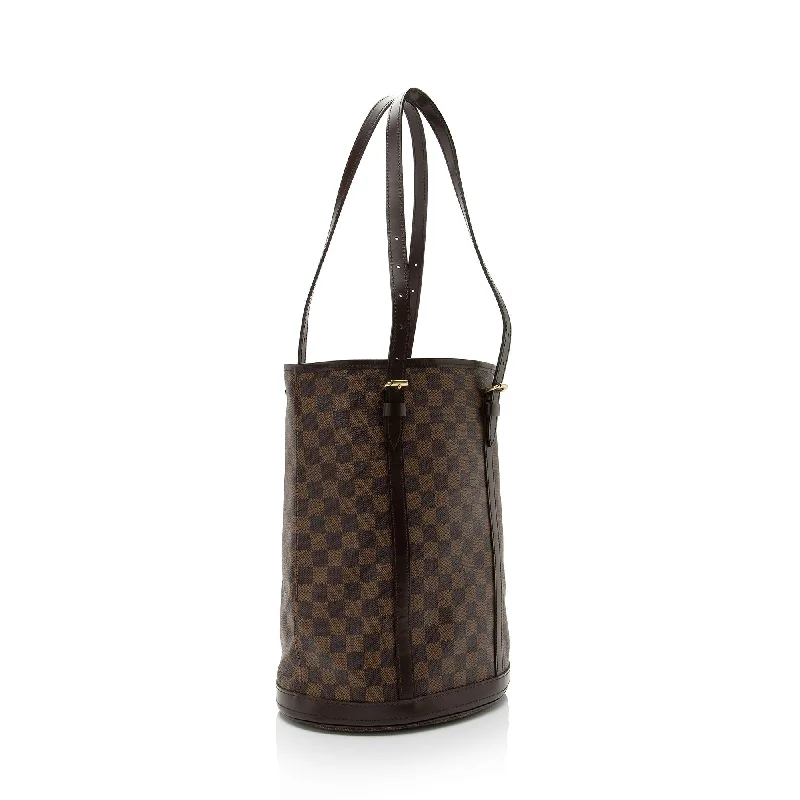 Louis Vuitton crossbody bags with adjustable shoulder straps for comfortLouis Vuitton Damier Ebene Bucket GM Tote (k1ofZU)