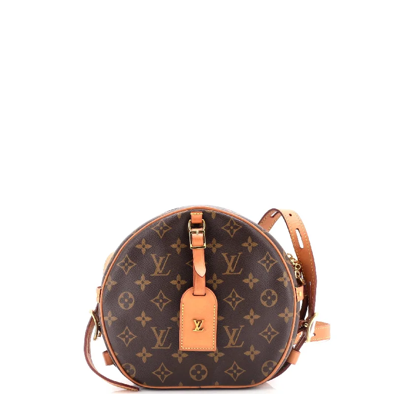 Louis Vuitton Twist bags with the iconic LV - turnlock closureBoite Chapeau Souple Bag Monogram Canvas MM