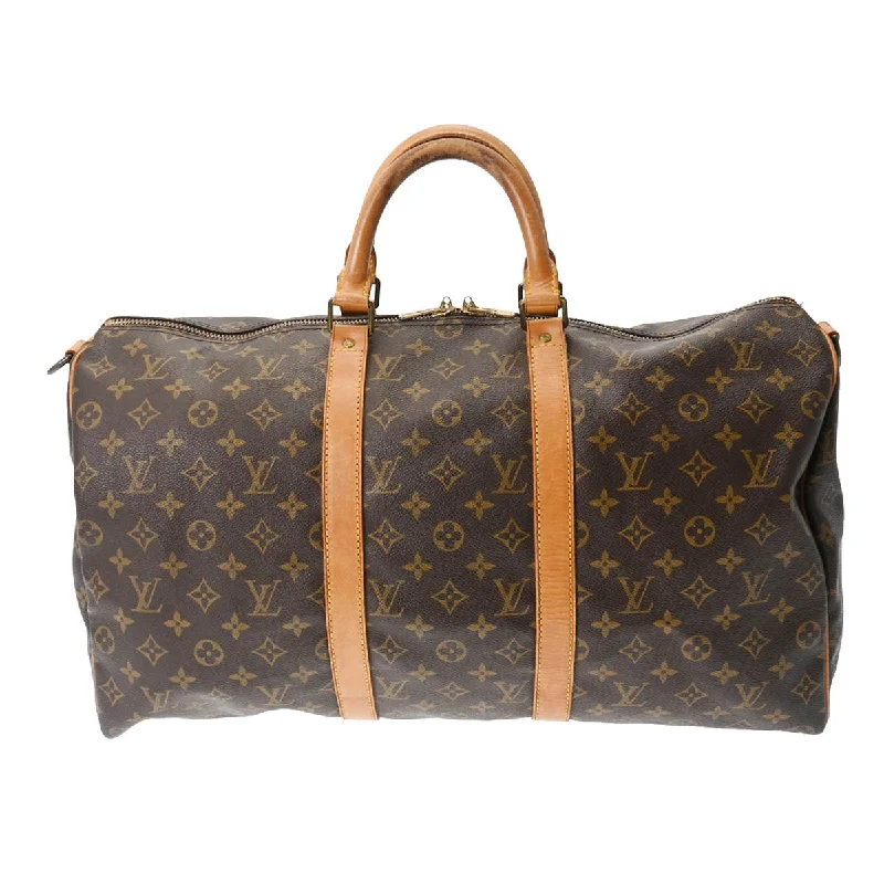 Louis Vuitton Twist bags with a crystal - embellished LV - turnlockLouis Vuitton Monogram Keepall Bandouliere 50 Brown