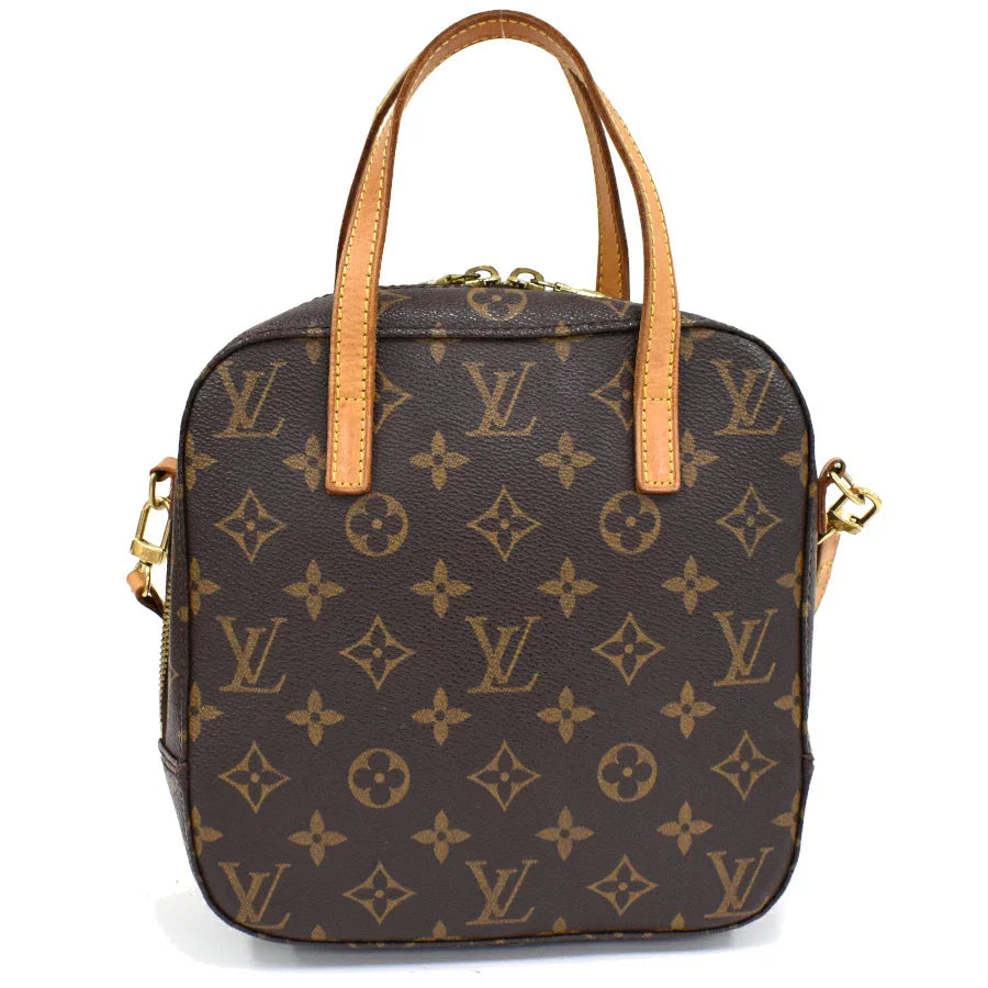 Ladies Louis Vuitton shoulder bags with a wide - width strap for comfortLouis Vuitton Spontini Handbag M47500