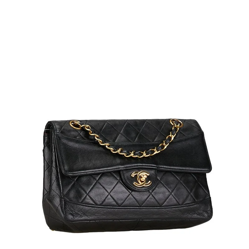 Chanel Small Crossbody Bag for TravelChanel CC Quilted Leather Chain Flap Bag Leather Shoulder Bag in Good condition