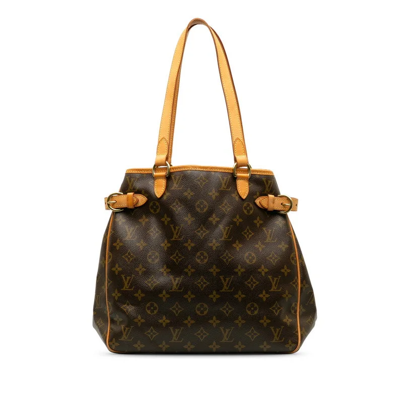 Louis Vuitton tote bags with a double - handle and shoulder - strap optionLouis Vuitton Monogram M51153  Bag Leather Brown