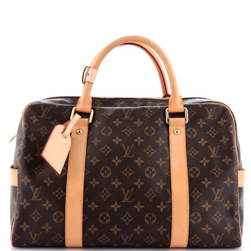 Louis Vuitton bags with a detachable mirror inside for on - the - go touch - upsCarryall Handbag Monogram Canvas