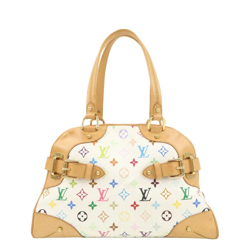 Louis Vuitton Twist bags with a snakeskin - effect panel for a bold lookLouis Vuitton Monogram Multicolor Claudia Hand Bag M40193