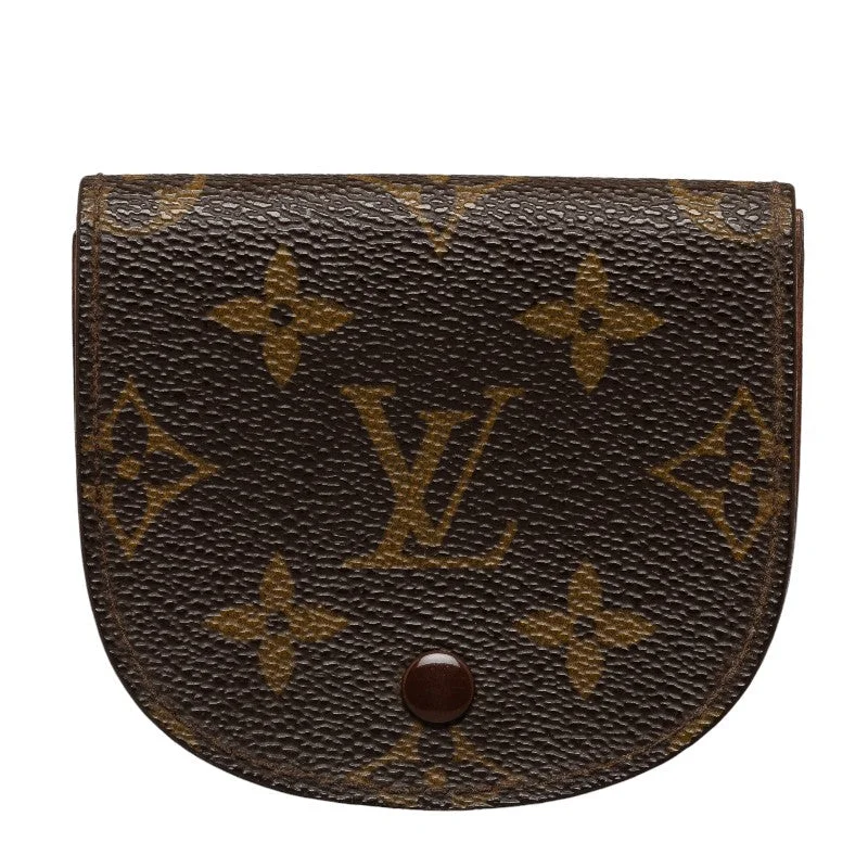 Louis Vuitton crossbody bags with a woven leather strap for textureLouis Vuitton Monogram M61970 Coin Case PVC/Leather Brown