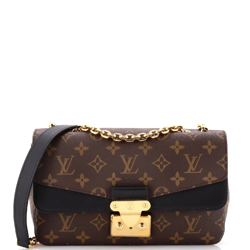 Louis Vuitton Alma bags with a detachable shoulder strap for versatilityMarceau Handbag Monogram Canvas with Leather