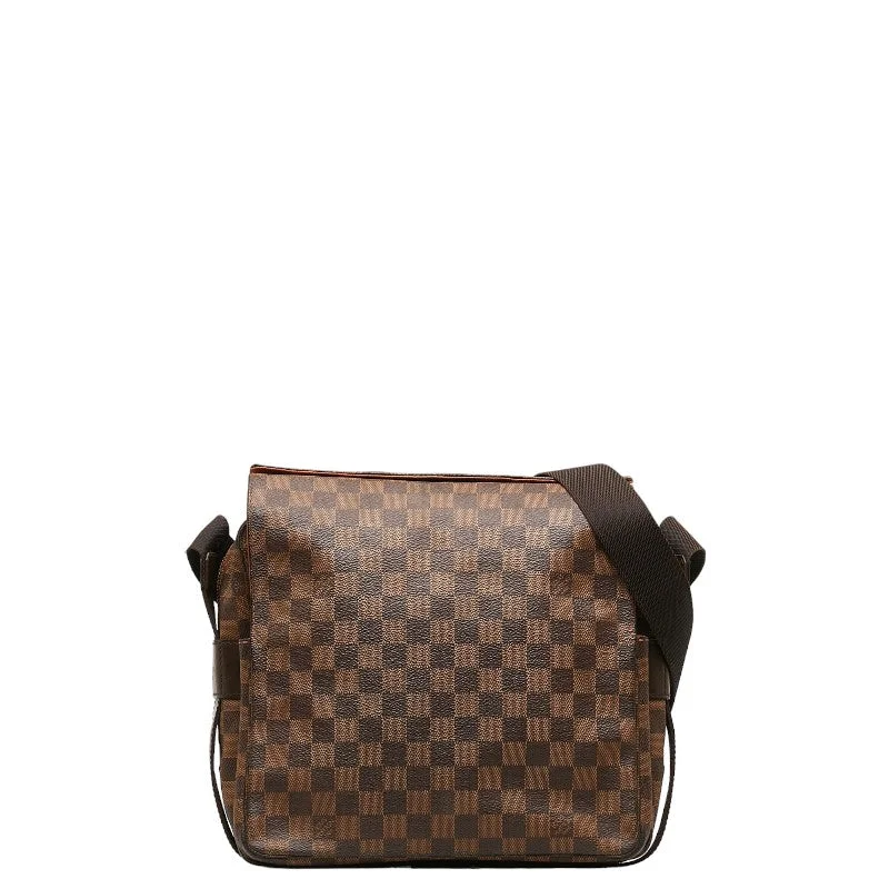 Louis Vuitton Alma bags with a detachable shoulder strap for versatilityLouis Vuitton Damier Naviglio Crossbody Shoulder Bag N45255 Brown