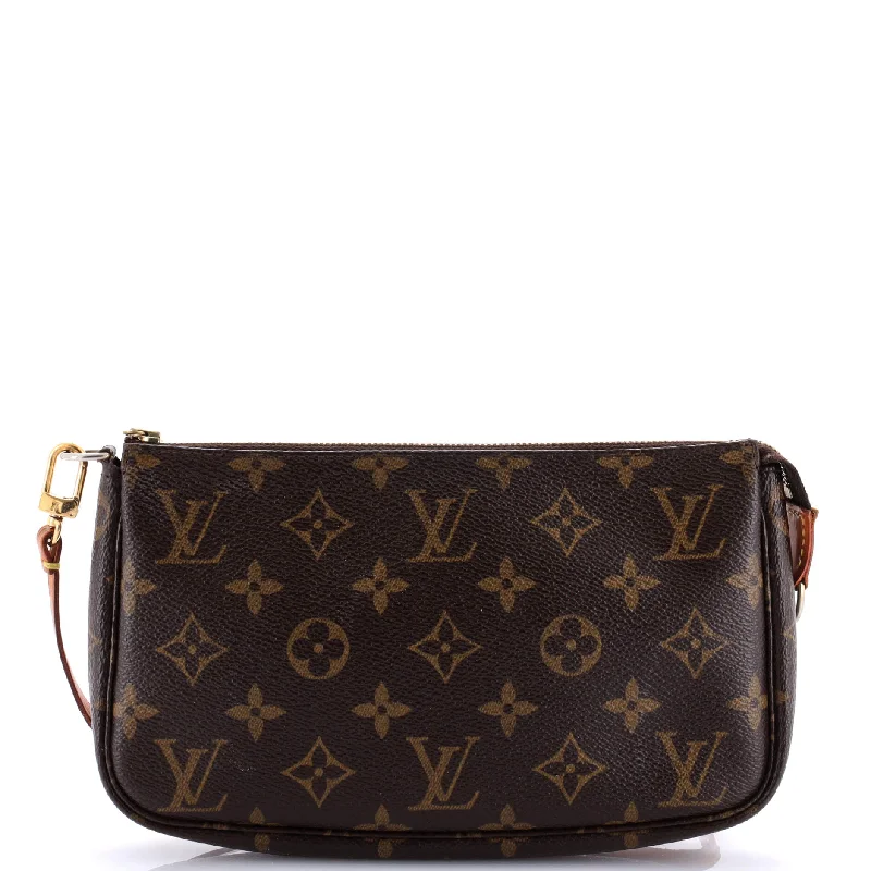 Louis Vuitton Alma bags featuring the signature top - handle designPochette Accessoires Monogram Canvas