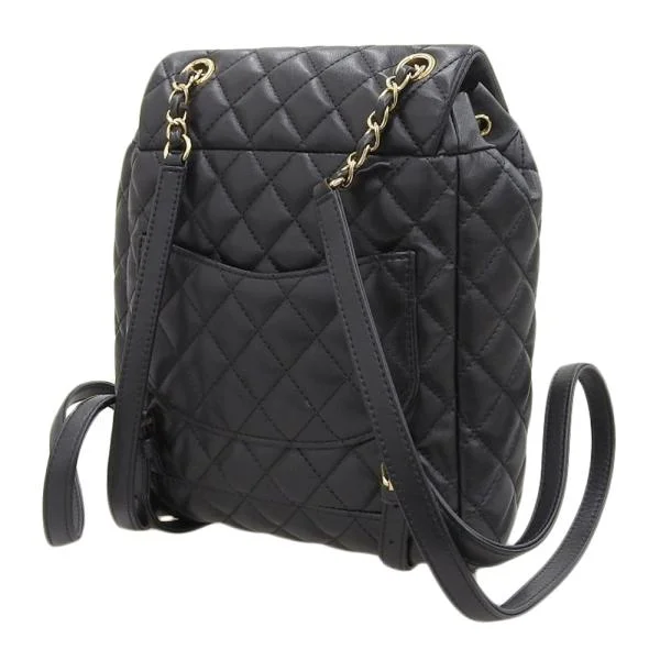 Chanel All - Match Handbag for Versatile StylingChanel CC Quilted Leather Drawstring Backpack Leather Backpack A91121 in Good condition