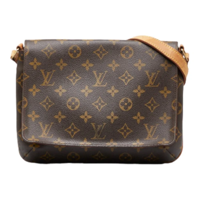 Louis Vuitton Twist bags with a crystal - embellished LV - turnlockLouis Vuitton Monogram Musette Tango Shoulder Bag M51388