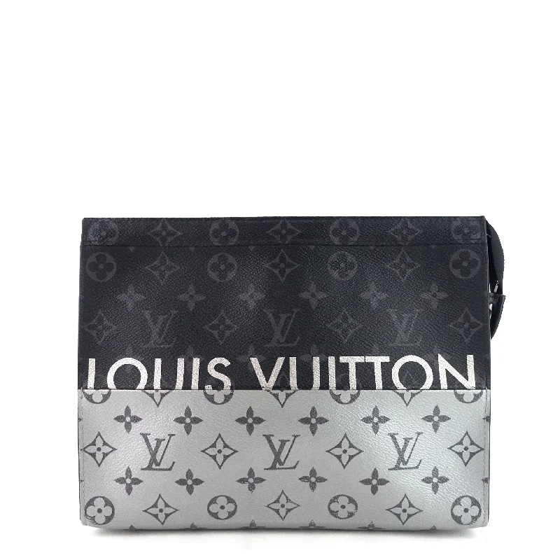 Louis Vuitton bags with a detachable mobile phone holder for convenienceVoyage MM Monogram Eclipse Split Pochette