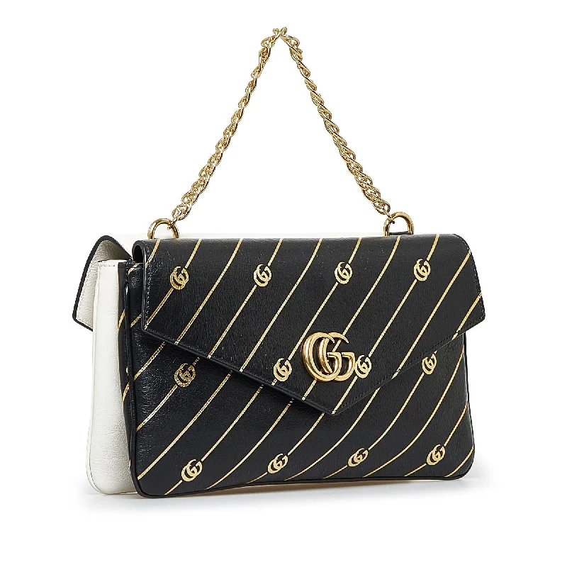 Gucci Marmont bags for women with gold - toned hardwareGucci Medium Double Thiara Crossbody (SHG-FzNu6L)