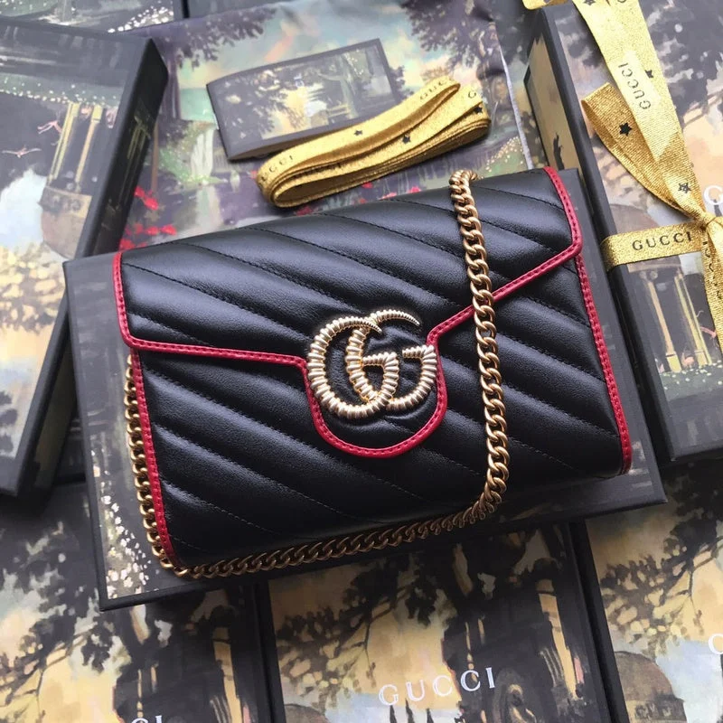 Women Gucci Sylvie bags with a detachable ribbon detailBC - GUCCI BAG - 3180