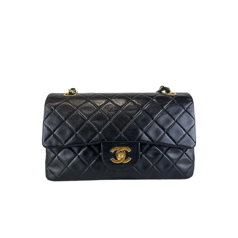 Chanel Vintage Inspired Handbag for Retro LoversClassic Flap Small Lambskin Black GHW