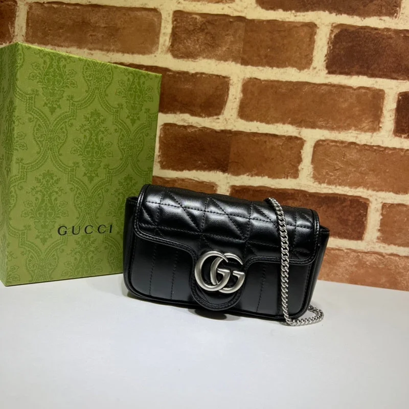 Women Gucci Sylvie bags with a crystal - embellished web stripeWF - Gucci Bags - 162