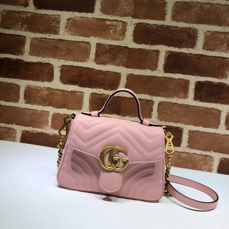 Women Gucci bags with a snap - button closure and a decorative charmWF - Gucci Bags - 1626