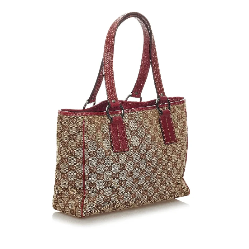 Ladies Gucci Dionysus bags with a chain - link shoulder strapGucci GG Canvas Handbag (28498)