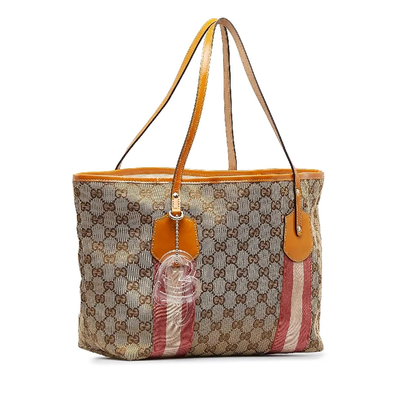 Medium - sized Women Gucci handbags for everyday useGucci GG Canvas Web Jolie (SHG-fZEqoK)