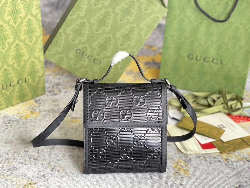 Women Gucci bags with a snap - button closure and a decorative charmWF - Gucci Bags - 1636