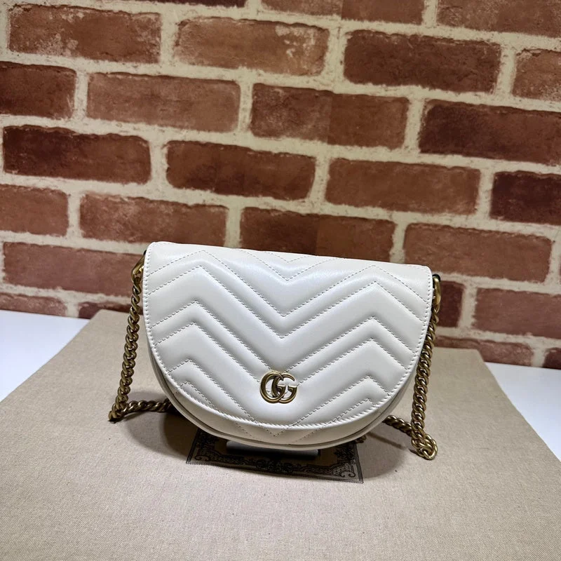 Gucci Marmont bags for women with a contrast - colored interiorWF - Gucci Bags - 163