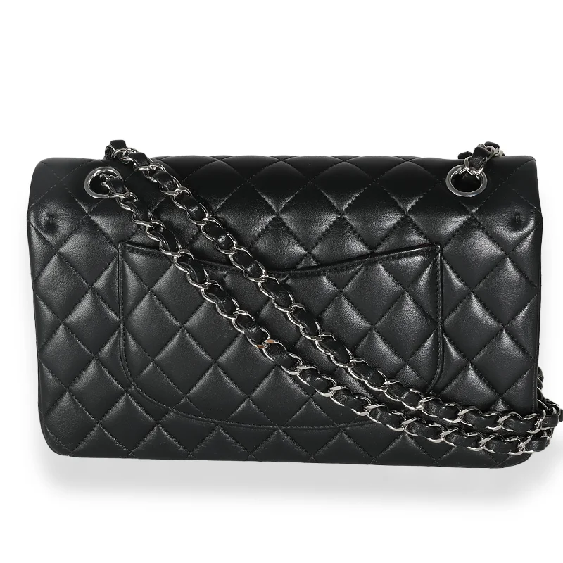 Chanel Medium Tote Bag for Office LadiesCHANEL Black Quilted Lambskin Medium Classic Double Flap Bag