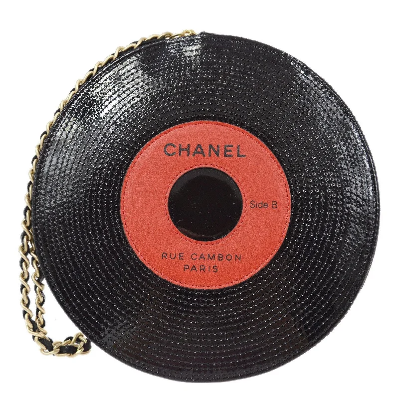 Chanel All - Match Handbag for Versatile StylingCHANEL 2004 Record Clutch Bag