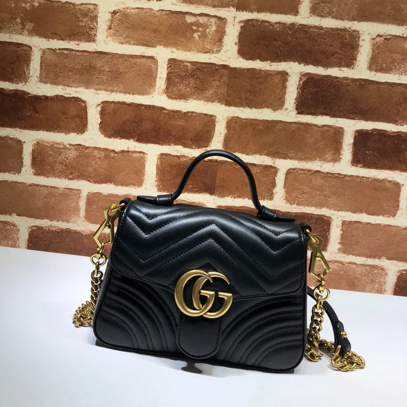 Ladies Gucci shoulder bags with a magnetic - closure flapWF - Gucci Bags - 1635