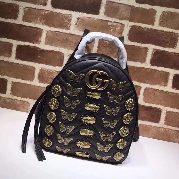 Women Gucci backpacks with a luxurious leather finishBC - GUCCI BAG - 3246