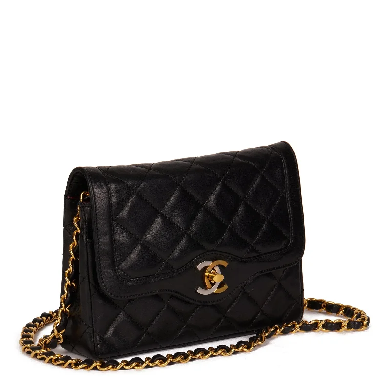 Chanel Limited Edition Handbag for CollectorsChanel Black Quilted Lambskin Vintage Mini Paris-Limited Flap Bag