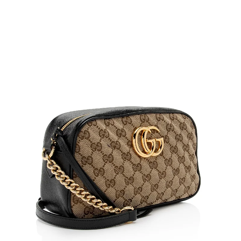 Ladies Gucci Dionysus bags with a detachable shoulder strapGucci GG Canvas GG Marmont Small Shoulder Bag (6MAduD)