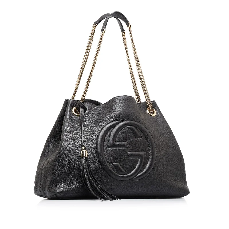 Gucci backpacks for women with a hidden back pocketGucci Soho Chain (SHG-0ALEX5)