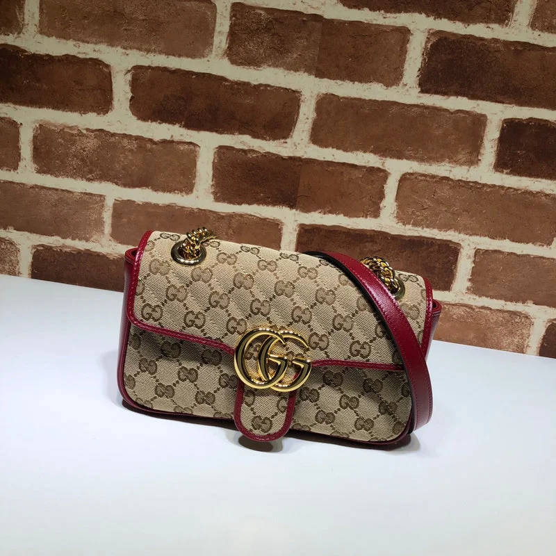 Gucci Marmont bags for women with a snakeskin - effect panelWF - Gucci Bags - 1625