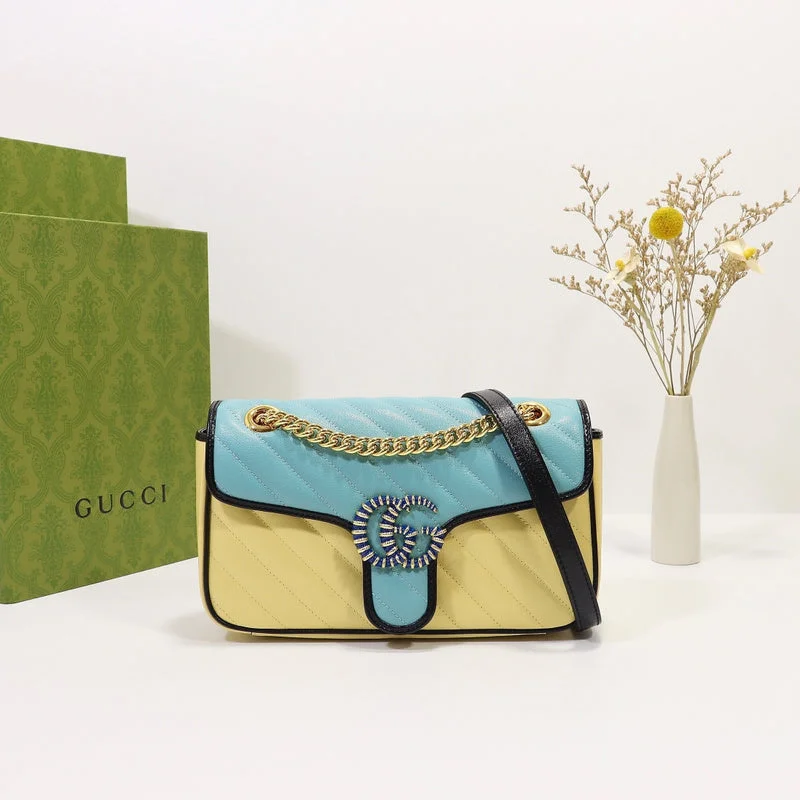 Women Gucci bags with a front - zip pocket for small itemsWF - Gucci Bags - 1604