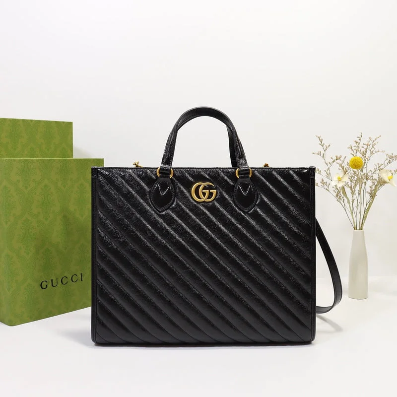 Gucci tote bags for women with a double - handle designWF - Gucci Bags - 1614