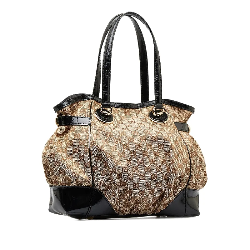 Ladies Gucci Dionysus bags in a pastel colorGucci GG Canvas Full Moon Tote Bag (Jae2HT)