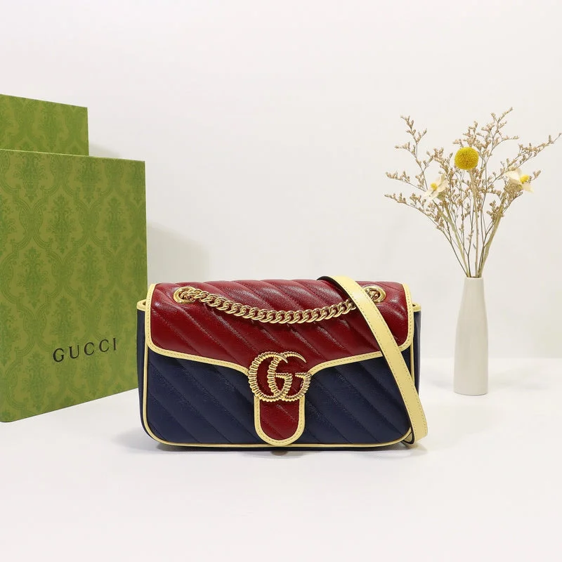 Gucci Marmont bags for women with a snakeskin - effect panelWF - Gucci Bags - 1603