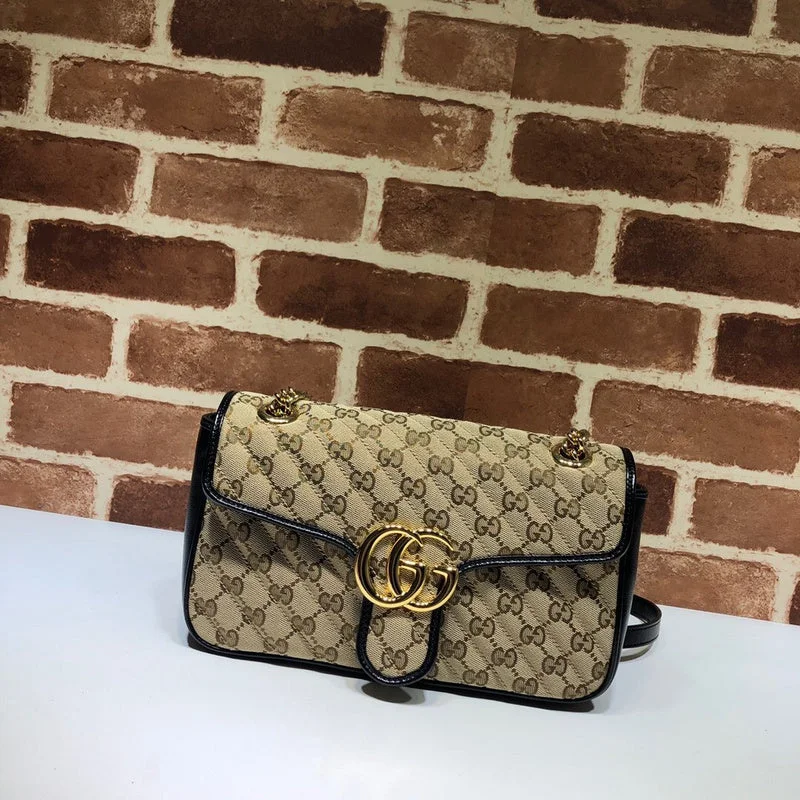 Women Gucci Sylvie bags with a leather - wrapped handleBC - GUCCI BAG - 3192