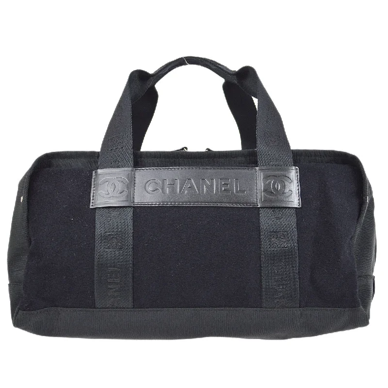 Chanel Lightweight Handbag for Daily ErrandsCHANEL 2004-2005 Sport Line Boston 40 Black